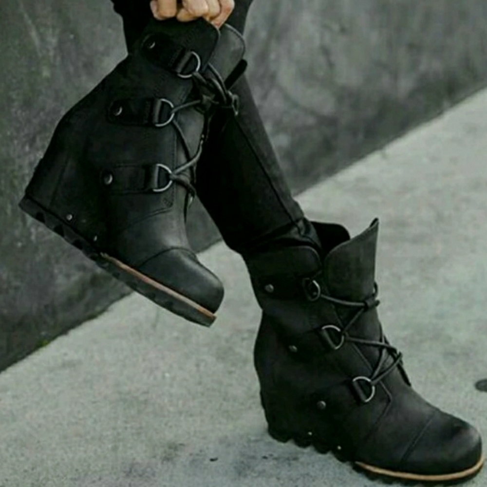Sorel Joan Of Arctic RARE Waterproof leather boot